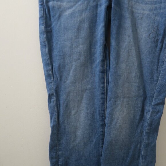 American Eagle Outfitters next level stretch skinny kick in blue size 6. - Picture 9 of 10